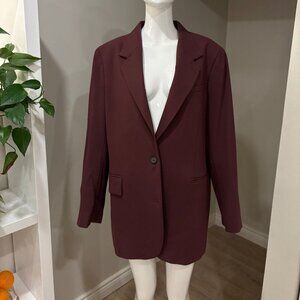 Aritzia Oversized Blazer - Brown